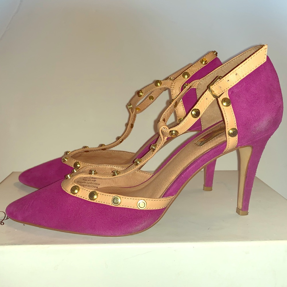 Halogen Magenta Heels
